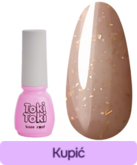 Toki-Toki Glaze Base GL01 beige gold flakes 5 ml